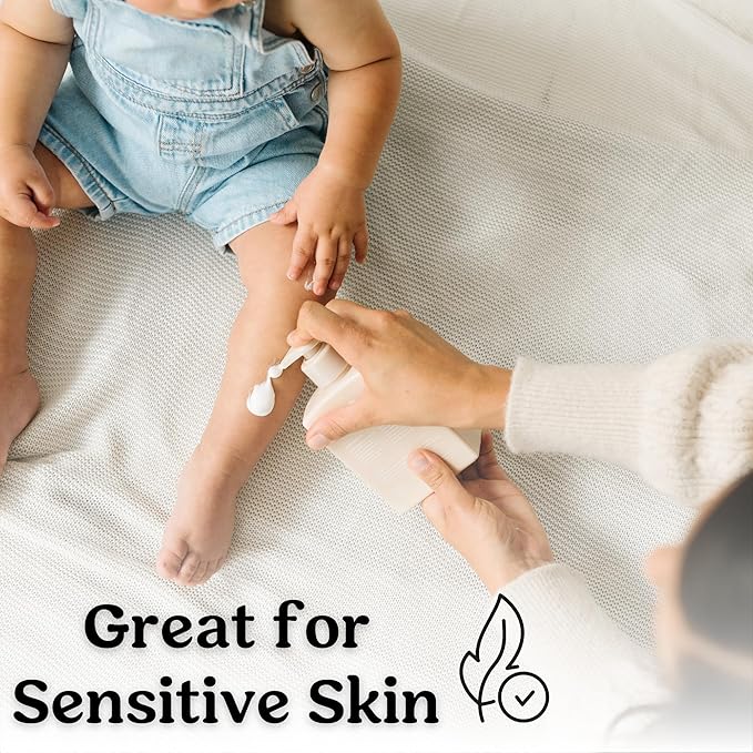 Roe Wellness- Baby Lotion Moisturizer Fragrance-Free | Great For Sensitive Skin Lightweight Moisturizing Lotion