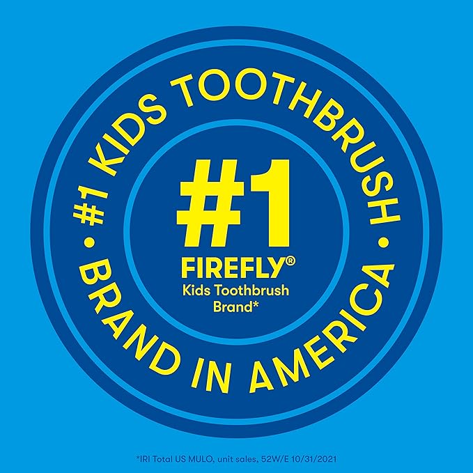 FIREFLY Light-Up Timer Kids Toothbrush with Suction Cup, Soft - 2 Count (Pack of 2), Assorted