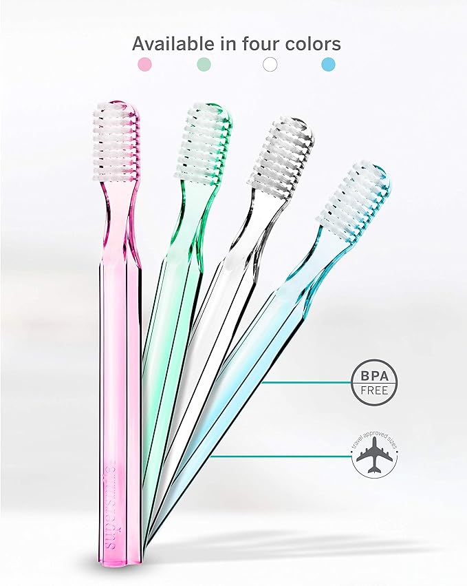 Supersmile New Generation 45° Patented Toothbrush, Pink, 2 Count
