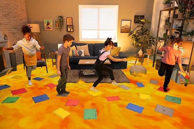 The Original The Floor is Lava! Game by Endless Games - Interactive Game For Kids And Adults - Promotes Physical Activity - Indoor And Outdoor Safe