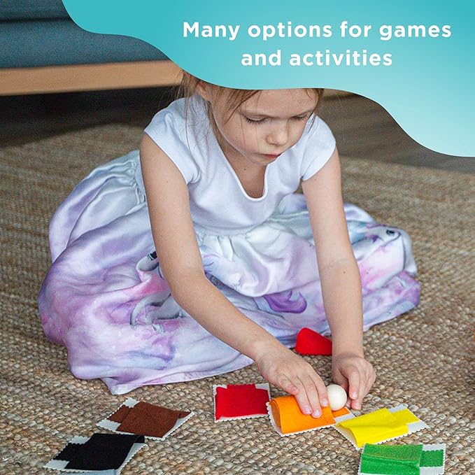 Ulanik Large Peg Dolls with Hats and Beds Toddler Montessori Toys for 3 Year Old + Wooden Waldorf Dolls for Learning Color Sorting and Counting β 12 Gnomes