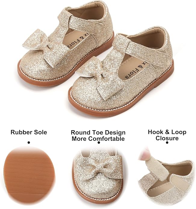 Felix & Flora Toddler Little Girl Mary Jane Dress Shoes