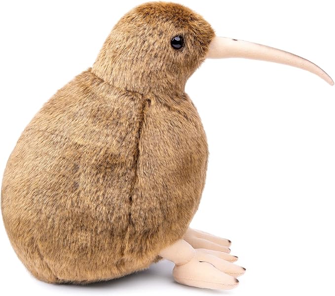 ZHONGXIN MADE Large Kiwi Bird Plush, Realistic 18” Kiwi Bird Stuffed Animal, Lifelike Soft Kiwi Stuffed Plushie, Unique Plushie Toys Model Dolls for Kids