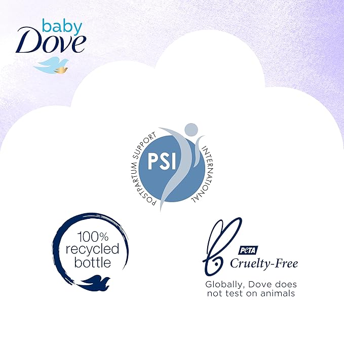 Baby Dove Sensitive Skin Care Baby Wash Calming Moisture For 13 oz