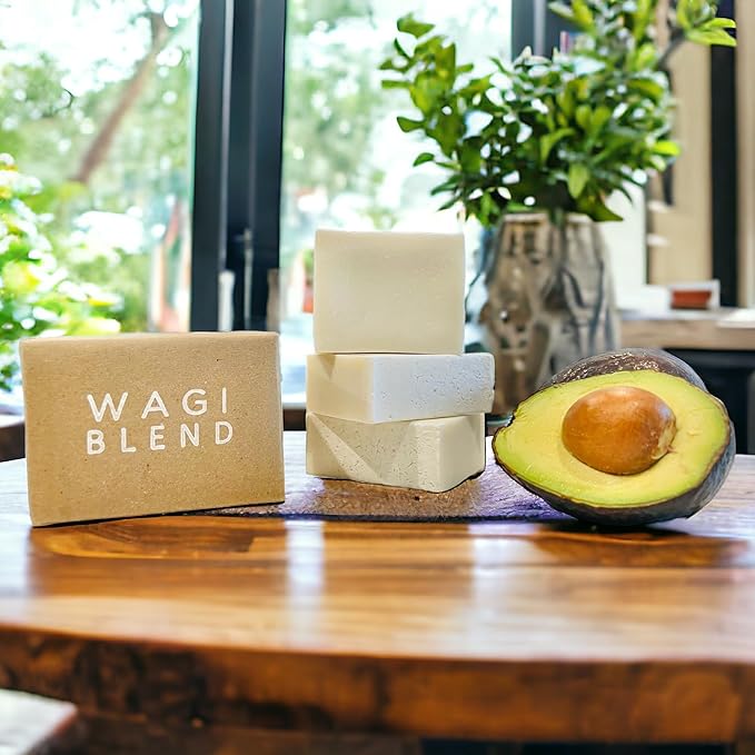 Wagi 3 Ingredients Soap - Cold Pressed Avocado Oil 3 bars
