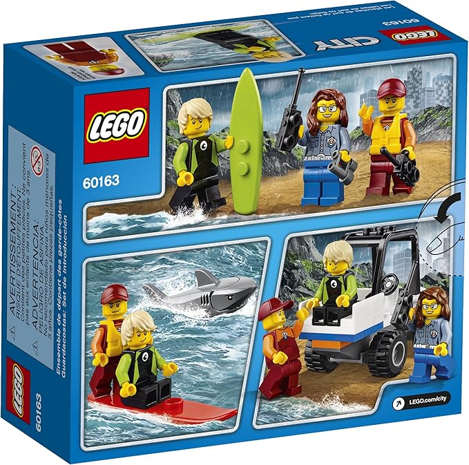 LEGO City Coast Guard Coast Guard Starter Set 60163 Building Kit (76 Piece)