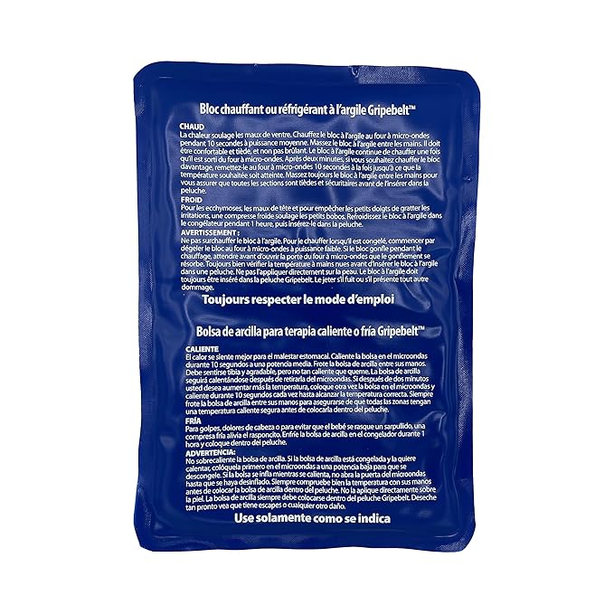 Dr. Brown's Infant Gripebelt Heated Belly Band, Soothe Baby's Tummy with Gentle Warmth and Compression 0m+