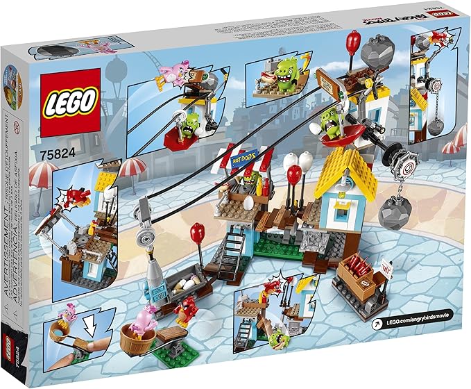 LEGO Angry Birds 75824 Pig City Teardown