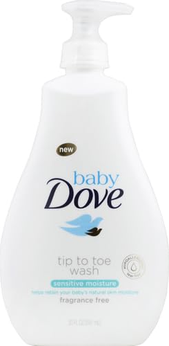 Baby Dove Sensitive Skin Care Baby Wash For Baby Bath 20 oz
