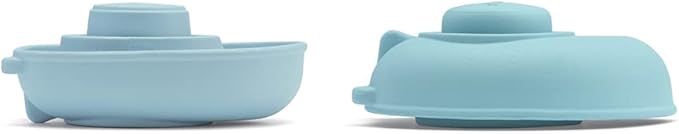 PlanToys Rubber Convertible Boat – Pastel Blue (5809)