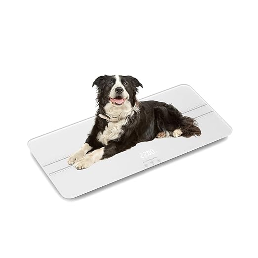 unipaws Digital Pet Scale MAX 220lbs, Dogs Cats Weight Scale 3 Weighing 27.16 x 12.99 Inches Âą10g