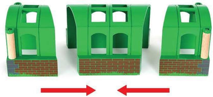BRIO World - Flexible Tunnel Train Set Accessories for Kids Age 3 Years and up. Compatible with All Train Sets