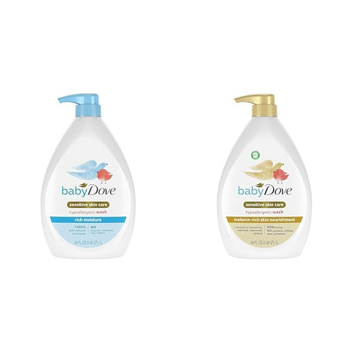 Baby Dove Sensitive Skin Care Baby Wash Rich Moisture For