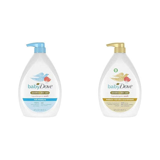 Baby Dove Sensitive Skin Care Baby Wash Rich Moisture For