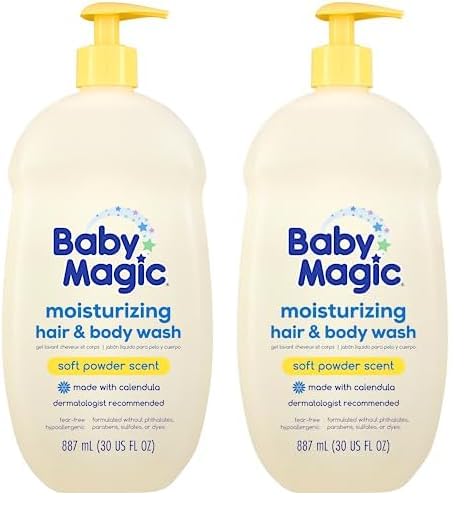 Baby Magic Moisturizing Hair & Body Wash, 30 Fl Oz 2)