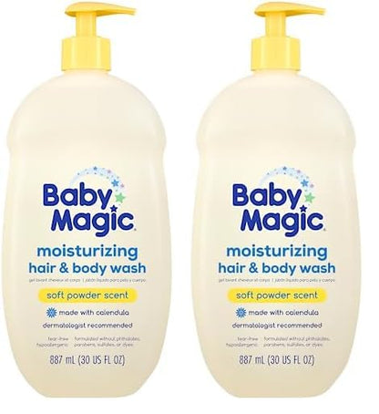 Baby Magic Moisturizing Hair & Body Wash, 30 Fl Oz 2)