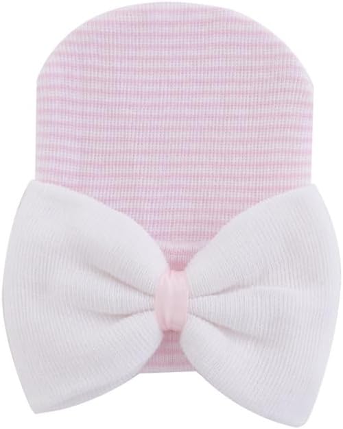 XYX Baby Girl Toddlers Breathable Cotton Hat Newborn Knotted Hat