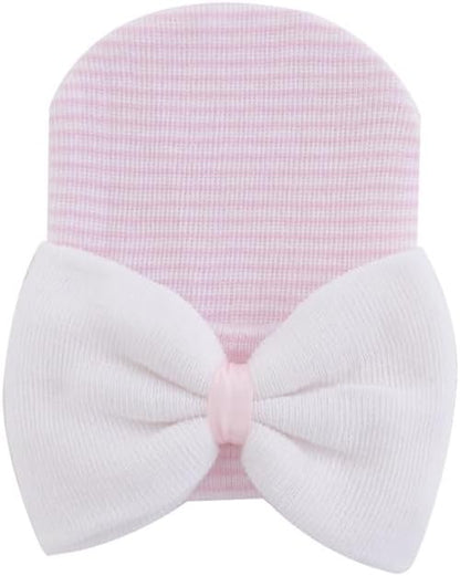 XYX Baby Girl Toddlers Breathable Cotton Hat Newborn Knotted Hat