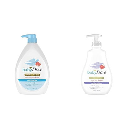 Baby Dove Sensitive Skin Care Baby Wash Rich Moisture For