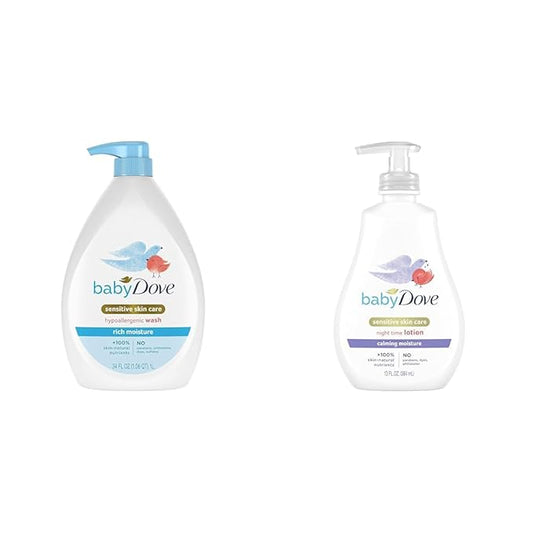 Baby Dove Sensitive Skin Care Baby Wash Rich Moisture For