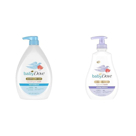Baby Dove Sensitive Skin Care Baby Wash Rich Moisture For