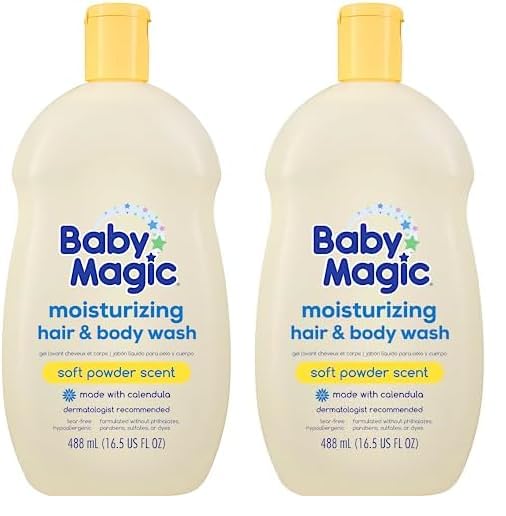 Baby Magic Moisturizing Hair & Body Wash, 16.5 Fl Oz 2)