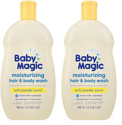 Baby Magic Moisturizing Hair & Body Wash, 16.5 Fl Oz 2)