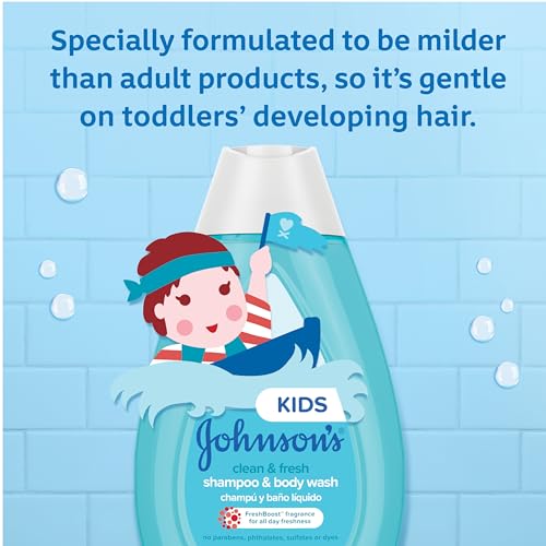 Johnson'S Baby Baby Shampoo And Body Wash, 13.6 Fl Oz 1]