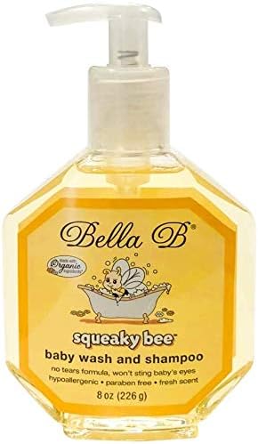 BELLA B Squeaky Bee Bodywash and Shampoo 13 oz - Baby Body Wash And Shampoo