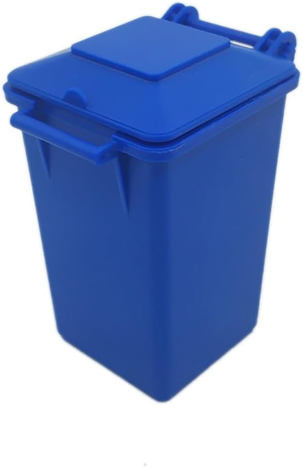 Mini Trash Can Vehicle Toy Set - Kids Pretend Play
