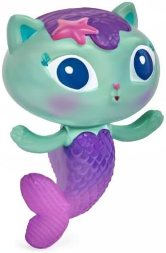 SwimWays Gabby’s Dollhouse Mercat Floatin' Figures, Swimming Pool Accessories & Kids Pool Toys, Gabby's Dollhouse Party Supplies & Water Toys for Kids Aged 3 & Up