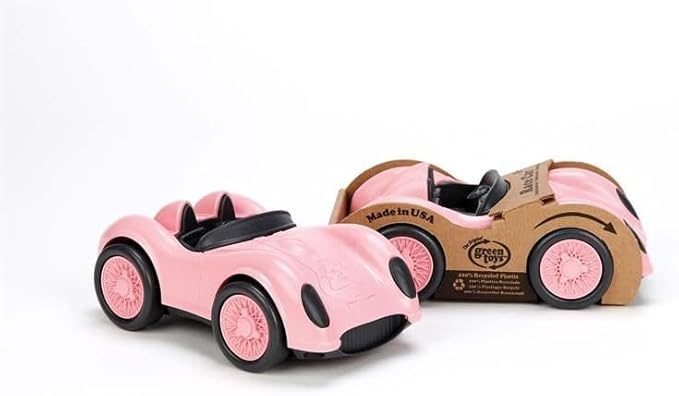 Green Toys Race Car, Pink - Pretend Play
