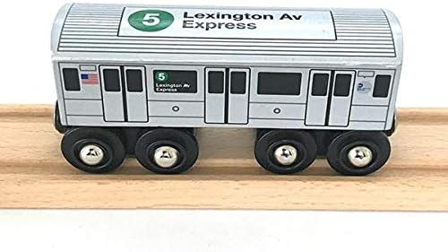 MUNI PALS Munipals Wooden MP01-1105 NYC MTA Subway 5 Train R142 Car