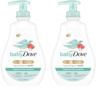 Baby Dove Sensitive Skin Care Baby Wash For Baby Bath 13 oz 2)