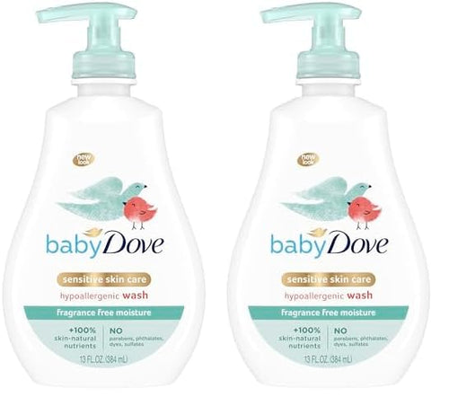 Baby Dove Sensitive Skin Care Baby Wash For Baby Bath 13 oz 2)