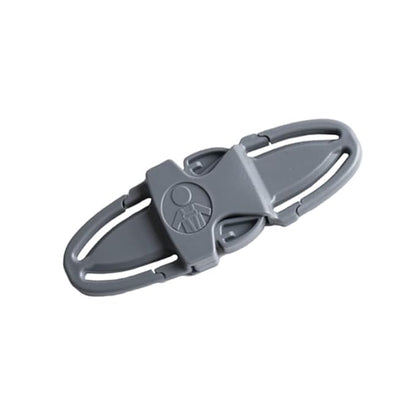 Universal Child Car Seat Chest Harness Clip Universal Safer Belt Clip Buckle Lock Stroller Chest Clip Adjustable Guard for Baby and Kids (Light Gray)