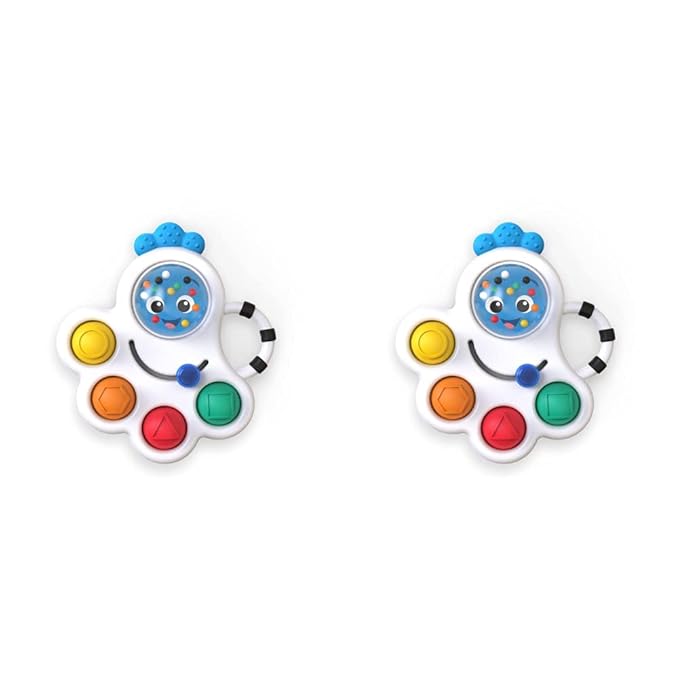 Baby Einstein Octopus 3-in-1 Bubble Pop Dimple Fidget Toy and 6 Months+ 2)