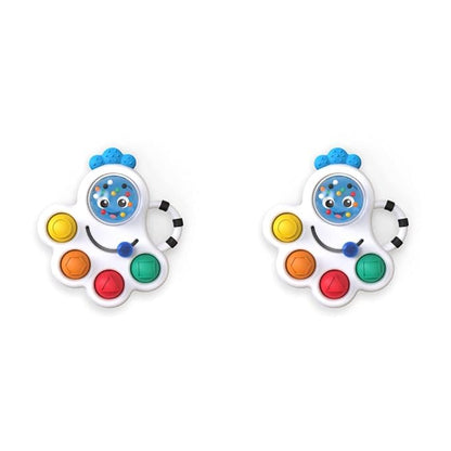 Baby Einstein Octopus 3-in-1 Bubble Pop Dimple Fidget Toy and 6 Months+ 2)
