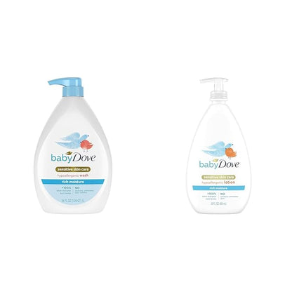 Baby Dove Sensitive Skin Care Baby Wash Rich Moisture For