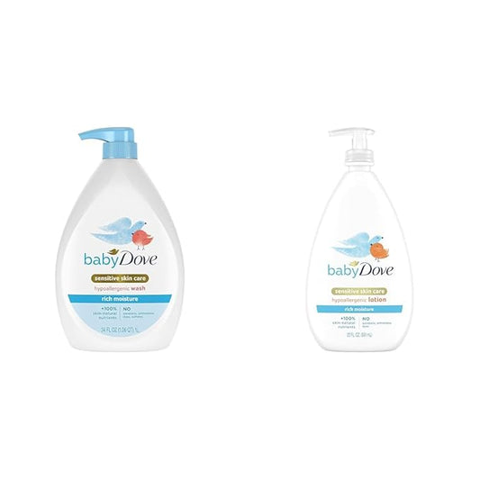 Baby Dove Sensitive Skin Care Baby Wash Rich Moisture For