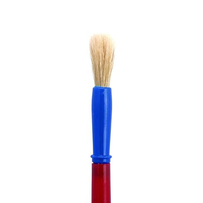 Colorations® Best Value Plastic Handle Brushes - Set of 24 - Crafts for Kids, Painting for Kids, Bulk Paintbrushes, Paintbrush Value Pack, Brush Set