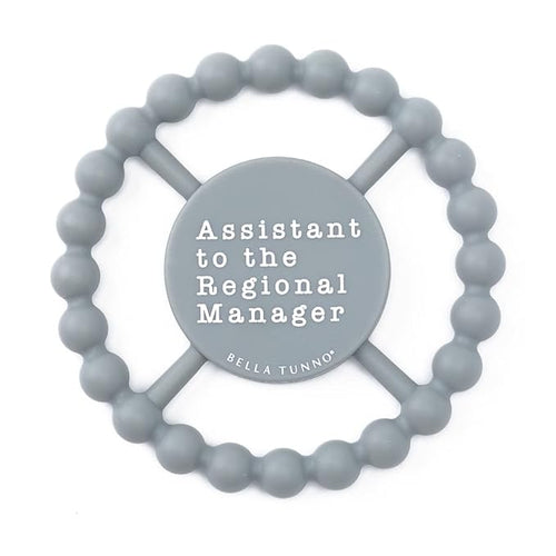 Bella Tunno Happy Teether ??Soft & Easy Grip Baby Teether Toy, Silicone Teether Ring to Help Soothe Gums