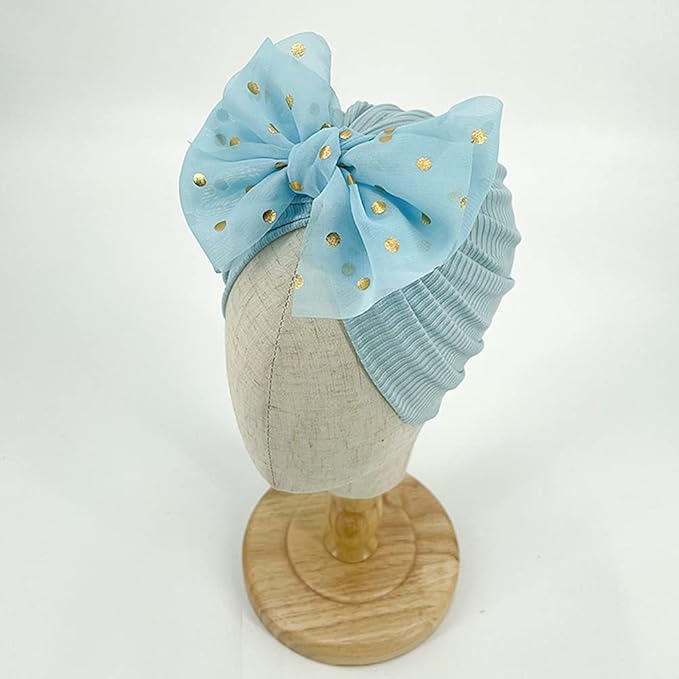 XYX Baby Girl Toddlers Breathable Cotton Hat Newborn Knotted Hat