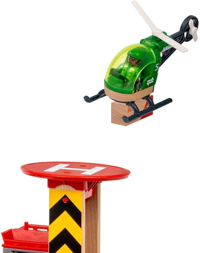 BRIO World 36010 Cargo Mountain Set | 49 Piece Wooden Train Set Toy for Kids Age 3 & Up | Dynamic Play Experience | FSC-Certified Materials | Great Addition to Existing Train Sets