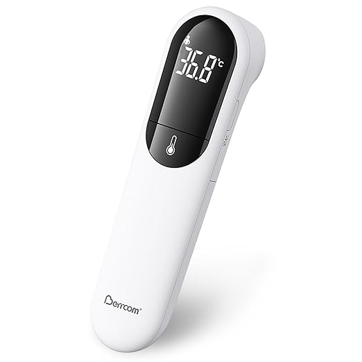 Berrcom No Touch Forehead Thermometer for Adults and Kids, Digital