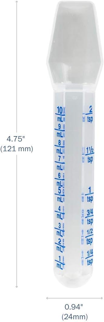 EZY DOSE Kids Oral Liquid Medicine Spoon For Baby & Toddler, Deliver Correct Dose 10mL/2 TSP