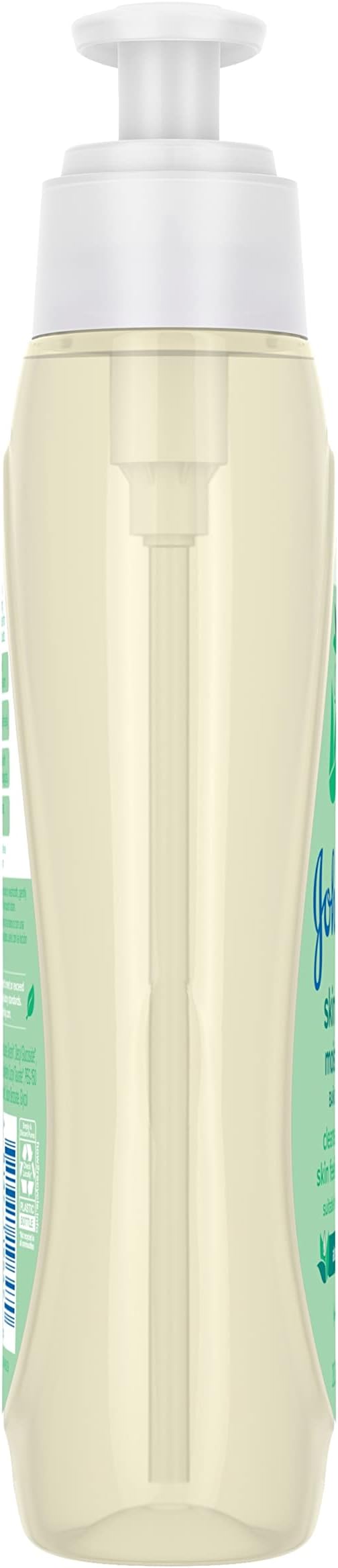 Johnson's Baby Skin Nourishing Moisture Baby Body Wash with Aloe Scent & Vitamin E, Hypoallergenic & Tear Free Bath Wash for The Whole Family 20.3 fl. 2)