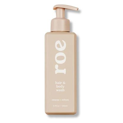 Roe Wellness- Toddler & Baby Body Wash & Shampoo Moisturizing Clean Ingredients | Suitable for Sensitive Skin, Fragrance-Free 9.4 fl