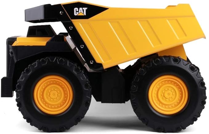 CAT Construction Toys, 20" Mighty Steel Dump Truck - Sturdy Steel & Plastic Construction 3+ Yr