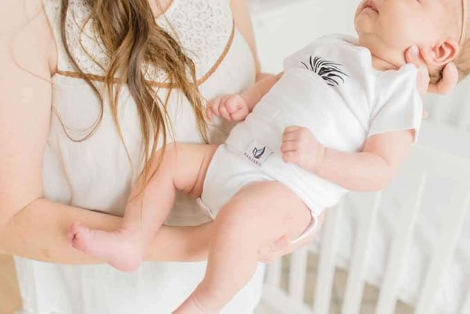 Baby Belly Band for Gas & Colic Baby Relief - Self Heating Belly Band Baby Belly Button Band Colic Band Tummy Wrap for Babies Colic Belt Baby Gas Wrap Colic Baby Relief Newborn